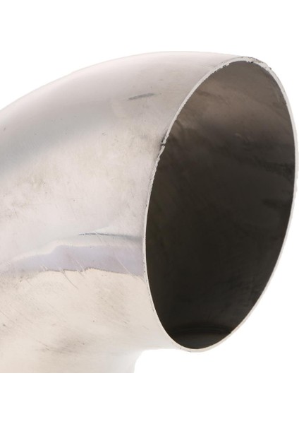 3x Paslanmaz Çelik 3 "63MM 90 ° Dirsek Kaynaklanabilir Egzoz Borusu Kalınlığı: 1mm fırsatları