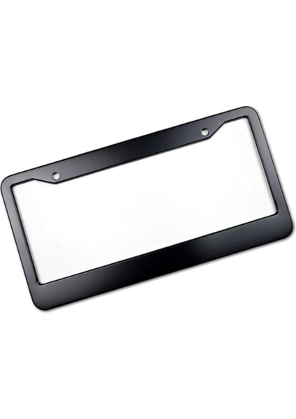 Evrensel Alüminyum Araç Plaka Çerçevesi Tutucu Su Geçirmez Siyah+Kırmızı fırsatları