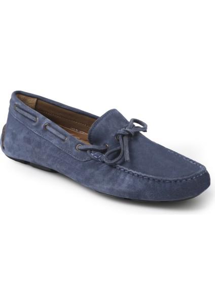 Erkek Günlük Ayakkabı MO-7810-7574 Gıuseppe Mengonı Indigo Süet