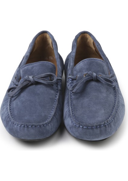 Erkek Günlük Ayakkabı MO-7810-7574 Gıuseppe Mengonı Indigo Süet modelleri