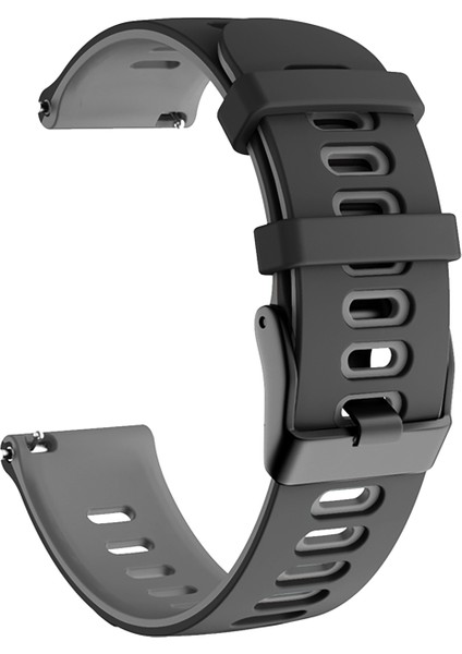 Honor Watch Gs Pro Uyumlu Kordon Kayış (22MM) Sportive Delikli Spor Silikon Kordon