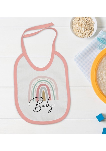 Kids Pembe Bebek Mama Önlüğü - Model 89