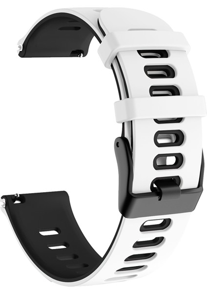 Xiaomi Mi Watch Uyumlu Kordon Kayış (22MM) Sportive Delikli Spor Silikon Kordon