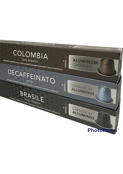 Gran Caffè Garibaldi Nespresso Uyumlu Kapsül Kahve 3'lü Set 30 Kapsül ( %100 Arabica )