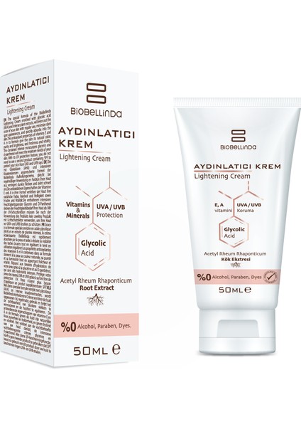 Aydınlatıcı Krem 50 ml | Günlük Bakım