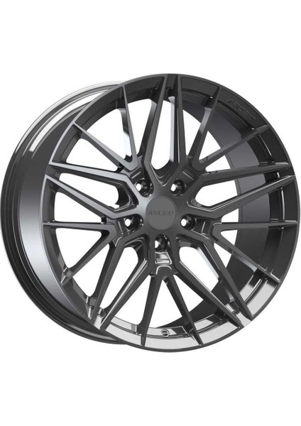 ARC-18193-09 8.0X18"-5X112 ET35 73.1 Titanium Jant (4 Adet)