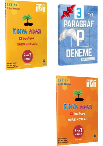 TYT Kimya Adası Ders Notları 1. ve 2. Kitap