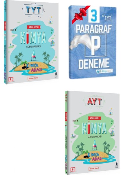 TYT Kimya Adası ve AYT Kimya Adası Konu Özetli Soru Bankası