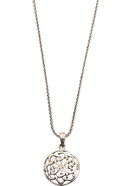 Circle Gümüş Kolye