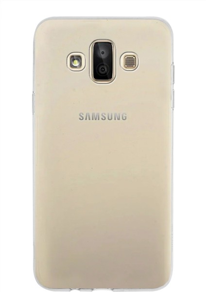 Samsung Galaxy J7 Duo Uyumlu ile Uyumlu Kapak Şeffaf Silikon ile Uyumlu Kılıf