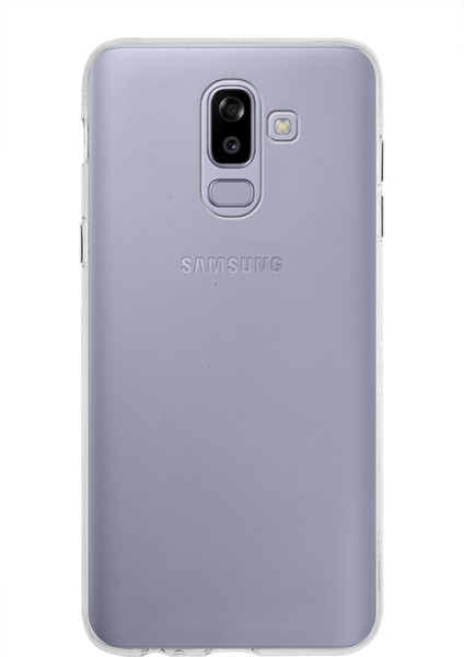 Samsung Galaxy J8 Uyumlu ile Uyumlu Kapak Şeffaf Silikon ile Uyumlu Kılıf
