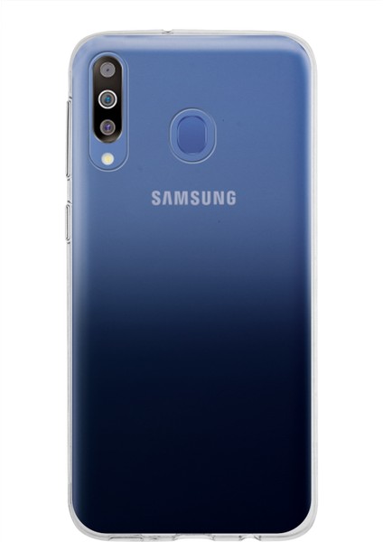 Samsung Galaxy M30 Uyumlu ile Uyumlu Kapak Şeffaf Silikon ile Uyumlu Kılıf