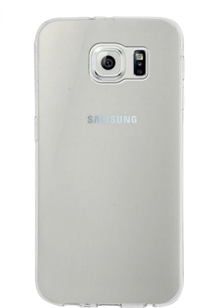 Samsung Galaxy S6 Uyumlu ile Uyumlu Kapak Şeffaf Silikon ile Uyumlu Kılıf