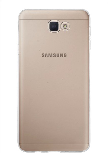 Samsung Galaxy J7 Prime Uyumlu Kapak Şeffaf Silikon Kılıf
