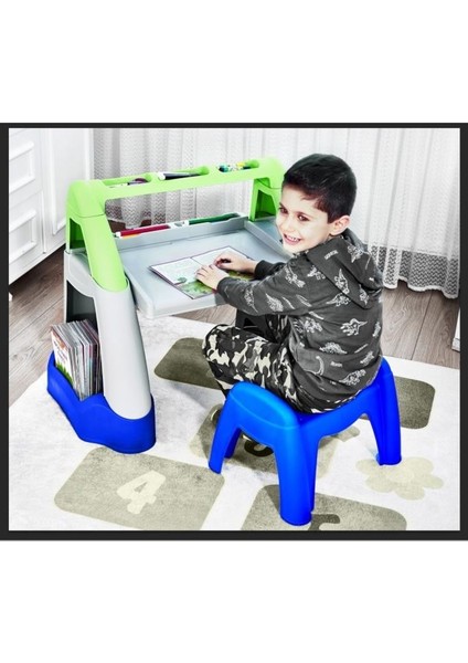 Dali Aktivite Ve Çalışma Masası Tabureli