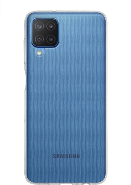 Samsung Galaxy M12 Uyumlu ile Uyumlu Kapak Şeffaf Silikon ile Uyumlu Kılıf