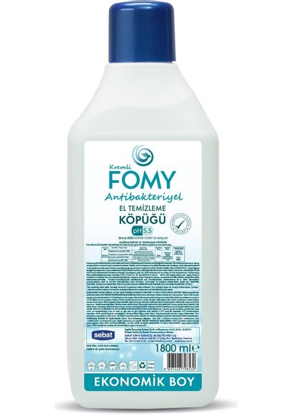 Antibakteriyel Köpük Sabun 1800 ml
