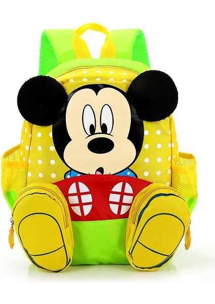 Mectime Anaokulu Karikatür Minnie Mouse Çocuk Mickey Mouse Okul Çantası (Yurt Dışından)
