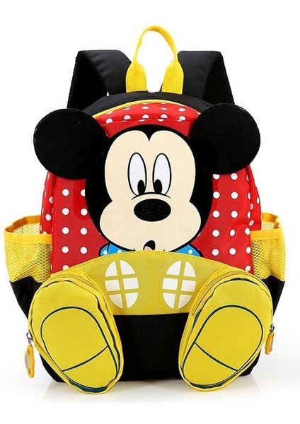 Mectime Anaokulu Karikatür Minnie Mouse Çocuk Mickey Mouse Okul Çantası (Yurt Dışından)