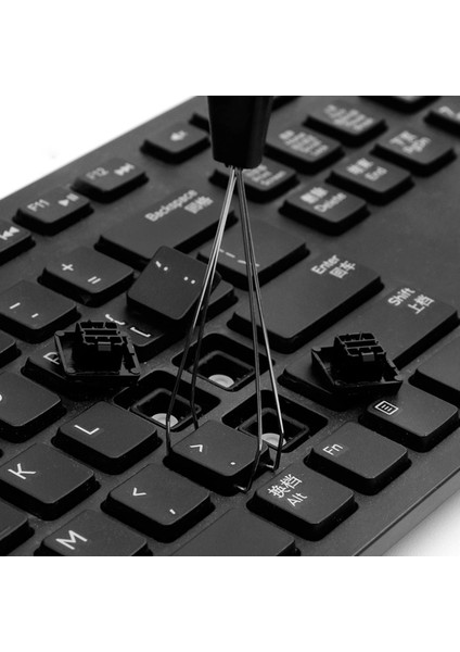 Mekanik Klavyeyi Kaldırma Için 2pcs Keycap Çekme Çıkma Araçları Sabitleme