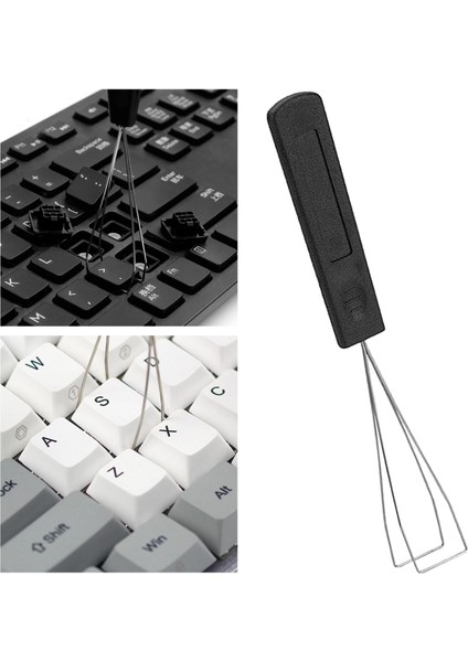 Mekanik Klavyeyi Kaldırma Için 2pcs Keycap Çekme Çıkma Araçları Sabitleme