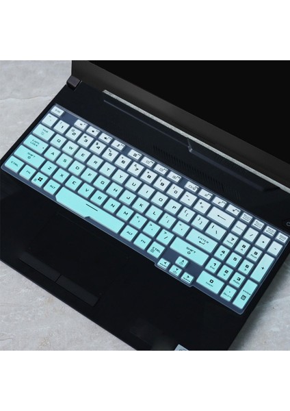 2pcs Klavye Kapağı Asus Tuf Gaming A15 Defter Için Silikon Su Geçirmez