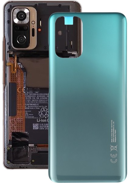 Redmi Note 10 / 10S Arka Kapak Pil Kapağı Yeşil