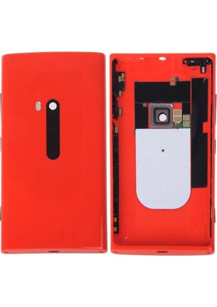 Nokia Lumia 920 Arka Kapak Pil Kapağı Tuşlu Dolu Kırmızı