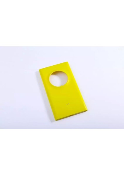 Nokia Lumia 1020 Arka Kapak Pil Kapağı Tuşlu Sarı