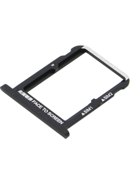 Xiaomi Mi A2 6x Sim Kart Yuvası Tepsisi Metal Siyah