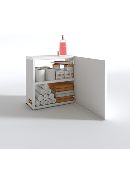 Kenzlife banyo ecza dolabı susanin byz 39*39*20 mutfak komodin (m) kapaklı arkalıksız