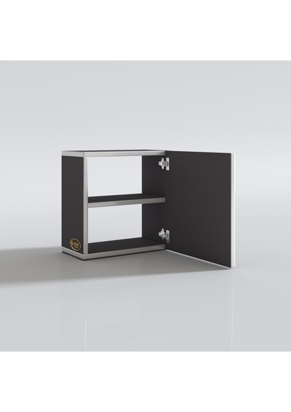 Kenzlife banyo ecza dolabı susanin gri 39*39*20 mutfak komodin (m) kapaklı arkalıksız fırsatları