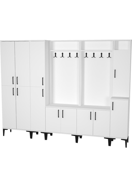 Rose-1-1-2-3-4 Portmanto Vestiyer Ayakkabılık RS01 modelleri