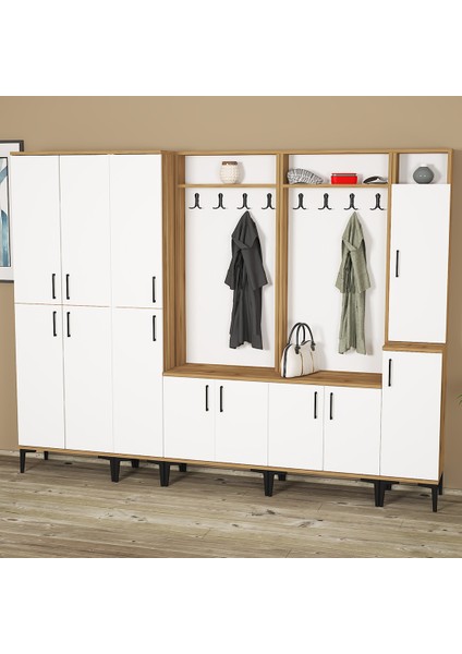 Rose-1-1-2-3-4 Portmanto Vestiyer Ayakkabılık RS02