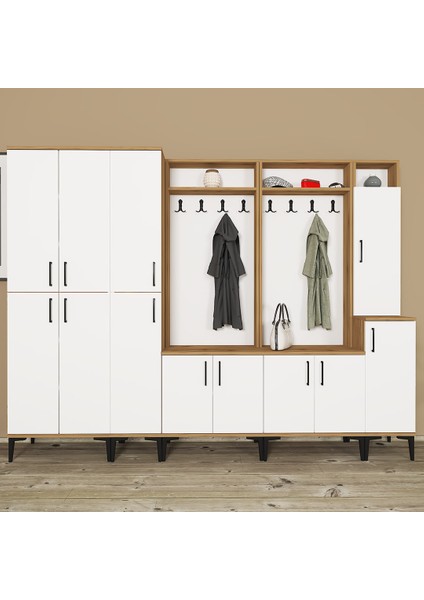 Rose-1-1-2-3-4 Portmanto Vestiyer Ayakkabılık RS02 fiyatları