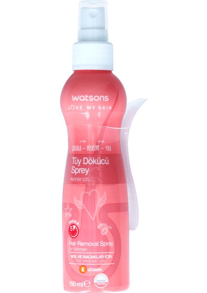 Kadınlar Için Spatulalı Tüy Dökücü Sprey 150 ml
