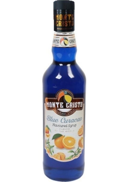 Monte Cristo Kahve Şurubu Mavi Portakal Aromalı 70 cl