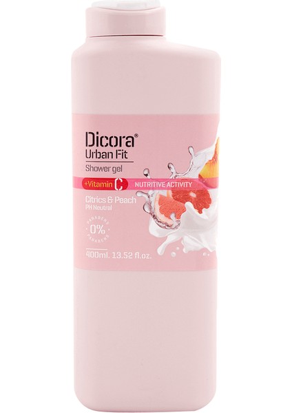Urban Fit Duş Jeli C Vitamini Narenciye & Kayısı 400 Ml