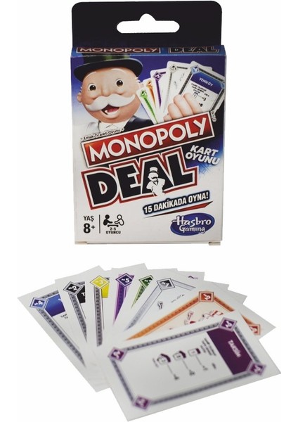 Ans Toys Kızma Birader, Tombala, Uno Klasik, Uno Flip ve Monopoly 4'lü Ekonomik Set