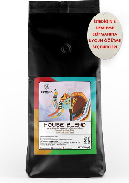 House Blend Barista Selections Çekirdek Filtre Kahve 1000 gr