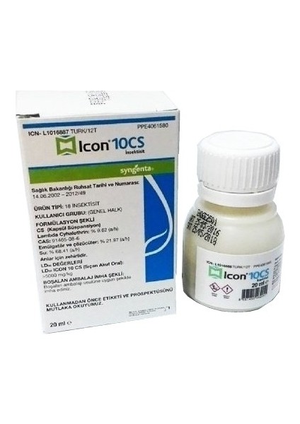 Icon 10 Cs Genel Haşere Giderici 20 ml