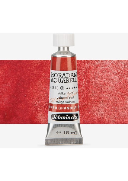 : Horadam Aquarell Supergranulation Sulu Boya : Volcano Red : 15 ml