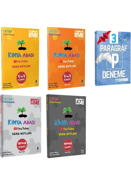 Tonguç Akademi TYT ve AYT Kimya Adası Ders Notları 1. ve 2. Kitap