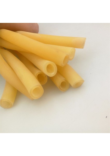 4x 6 * 9mm Taşınabilir Elastik Sapan Lastiği - Sarı (Yurt Dışından)