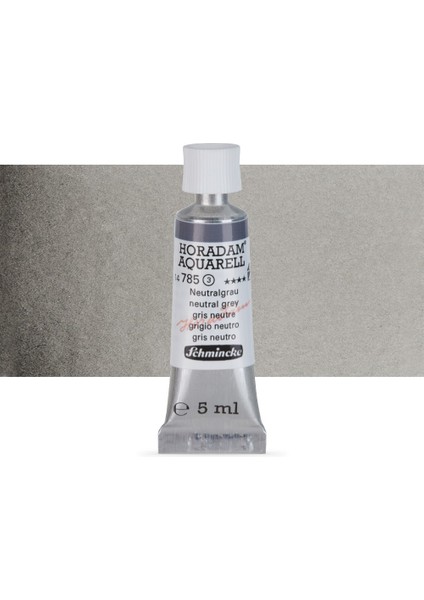 : Horadam Aquarell Tüp Sulu Boya : 5 ml : Neutral Grey