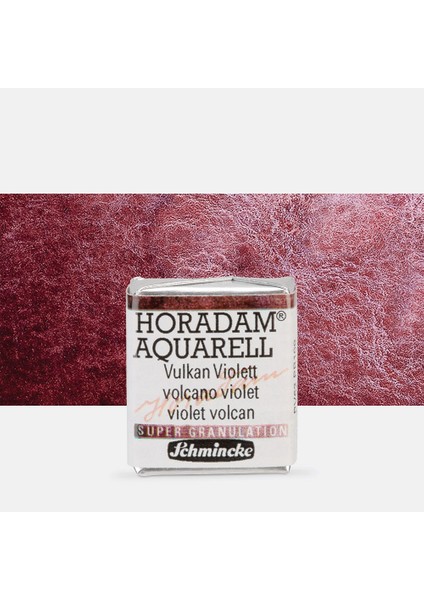 : Horadam Aquarell Supergranulation Sulu Boya : Volcano Violet : Yarım Tablet