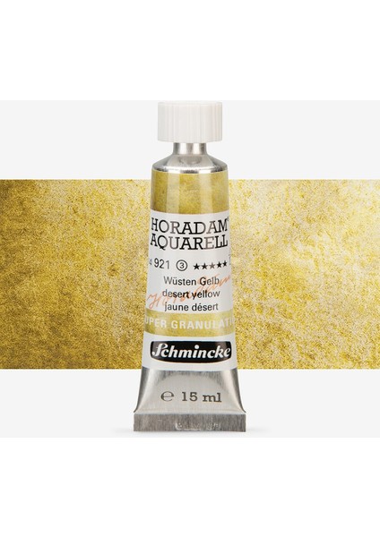 : Horadam Aquarell Supergranulation Sulu Boya : Desert Yellow : 15 ml