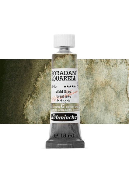 : Horadam Aquarell Supergranulation Sulu Boya : Forest Grey : 15 ml