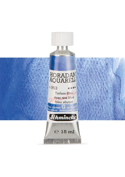 : Horadam Aquarell Supergranulation Sulu Boya : Deep Sea Blue : 15 ml