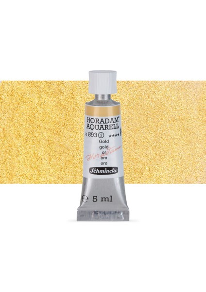 : Horadam Aquarell Tüp Sulu Boya : 5 ml : Gold